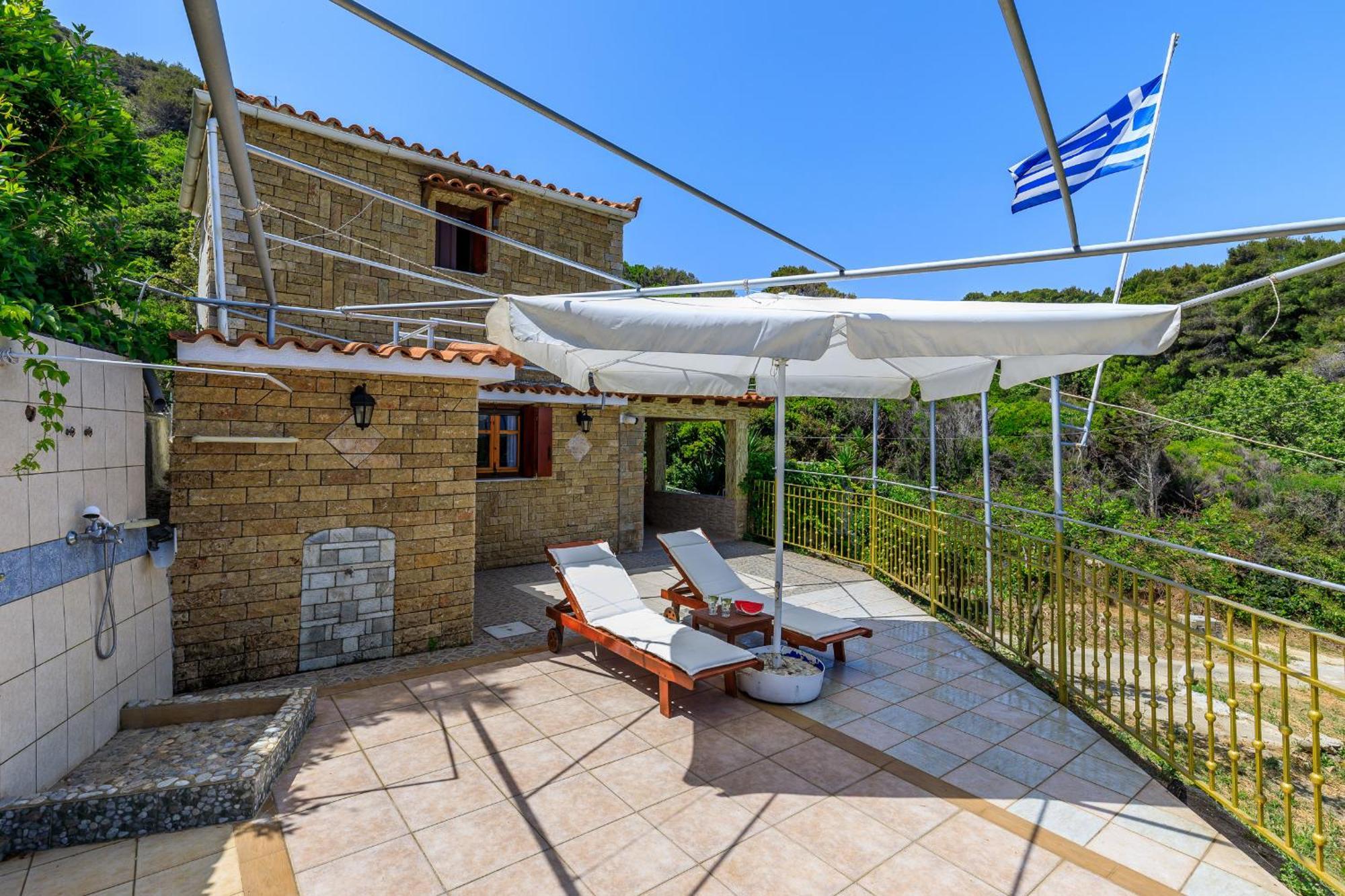 Nerissa Cottage - Skopelos Glossa Atheato Екстериор снимка